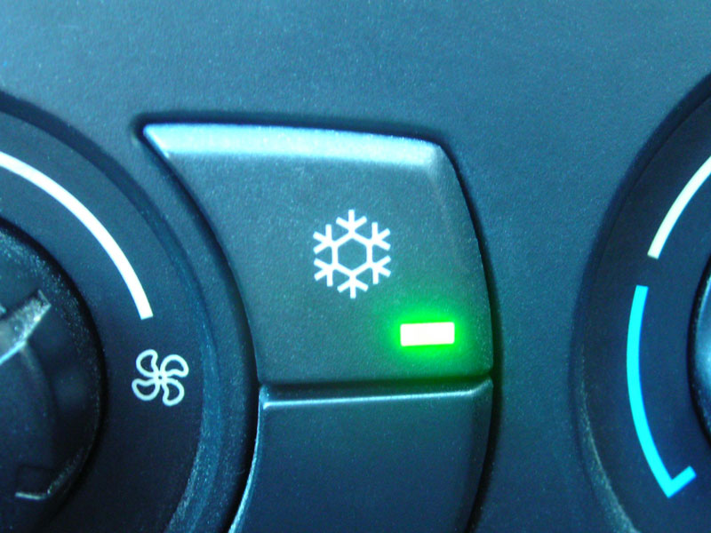 Car heating button