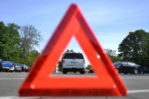 Caution triangle sign