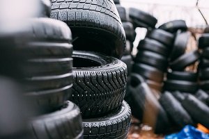 tire pile